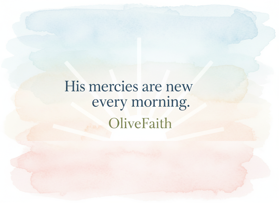 New Mercy: Embracing Each Day with Hope